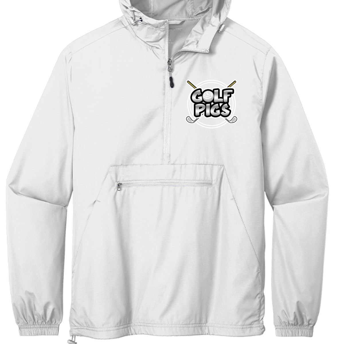 Golf Pigs Sport-Tek Packable Anorak Wind Breaker